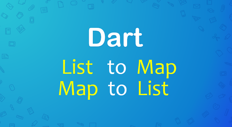 Overvåge whisky melodramatiske Dart/Flutter - Convert Map to List & List to Map - BezKoder