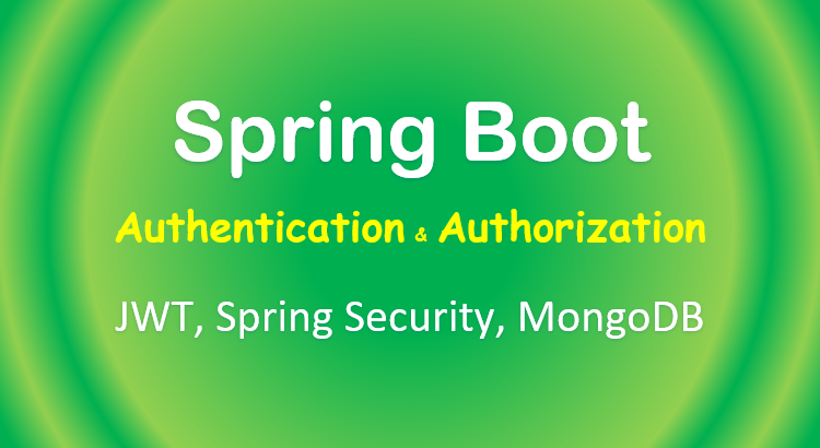 Spring Boot MongoDB JWT Authentication with Spring Security BezKoder