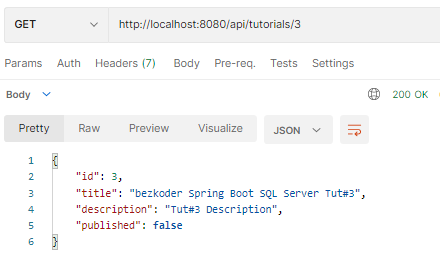 Spring Boot SQL Server CRUD Operations example BezKoder