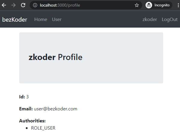 react-login-example-hooks-jwt-profile-page