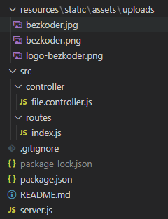 node-js-delete-file-example-project-structure